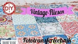 Der richtige bodenbelag für bad, küche und außenbereiche. How To I Vintage Fliesen Selber Machen Variante 1 I Deko Inspirationen Selbstgemacht Youtube
