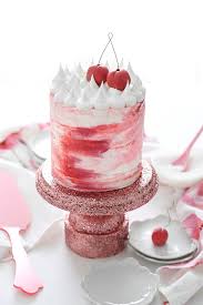 Morello Cherry Layer Cake Cake Desserts Cake Decorating