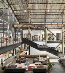 Gusto Hq San Francisco 4 Office Snapshots Commercial And Office Architecture Warehouse Office Design Industrial Office Design