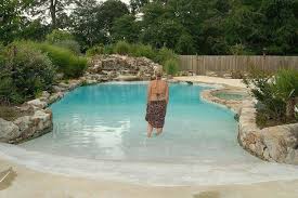 This Is My Kind Of Pool Love This Hinterhof Strand Naturschwimmbader Schwimmbad Landschaftsbau