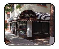 Great Idea With Business Name On Corner Of Awning Store Fronts Window Lettering Awnings With Logo By Todd S Graph Store Fronts Awning Shop Display Stands