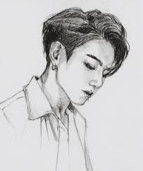See more ideas about bts drawings, bts fanart, kpop fanart. Bts Fanart Jk Risunki Znamenitostej Risunki Lica Risovat