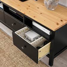 Das günstigste angebot beginnt bei € 20. Hemnes Tv Bank Schwarzbraun Hellbraun 148x47x57 Cm Ikea Deutschland