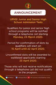 Beginning july 12, 2021, the ucla undergraduate admission front lobby will be open on a limited basis from 10 a.m. Up High School Admission Test Uphsat Advisory