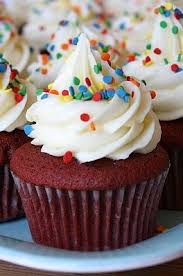 Red Velvet Birthday Cupcakes Cupcake Recipes Cupcake Cakes Red Velvet Cupcakes Recipe