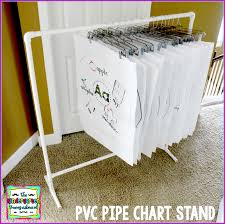 pvc pipe flip chart stand www bedowntowndaytona com