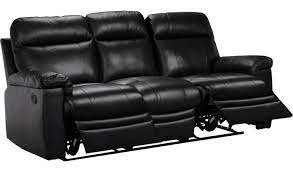 (12) white (10) gray (8) black (6) material. Buy Argos Home Paolo 3 Seater Manual Recliner Sofa Black Sofas Argos