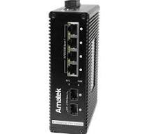 AN-SXGM6P4A - промышленный 6-портовый управляемый гигабитный L2 коммутатор  с PoE+ до 120Вт