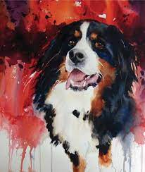 If any paint goes on too thick, dab the paint with a paper towel. Demo Expressive Pet Portraits In Watercolor Artists Network