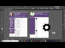 Comment Creer Son Cv Avec Adobe Illustrator Youtube Adobe Illustrator Illustration Adobe