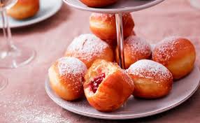 Finis Feinstes Himbeerkrapfen Rezept Rezept Rezepte Lebensmittel Essen Himbeeren
