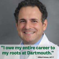 As part of an academic job search series, Guarini alumni Gilbert Rahme, GR  '17, hosted a virtual talk, sharing insights from his PhD journey at  Dartmouth and offering advice for navigating the