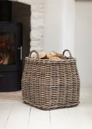 Firewood Basket Panier A Buche Panier Bois Accessoires De Cheminee