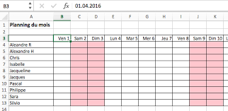 Are you one of those strategic planners who rely on excel spreadsheets? Excel Creer Un Planning Avec Mise En Forme Conditionnelle Jacqueline Frey Schuler
