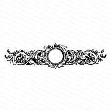 Vintage Floral Border Antique Victorian Round Frame With Flowers And Leaves Vector Instant Download Svg Png Jpg Floral Border Vintage Floral Vintage