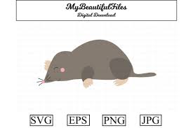 Download Mole Cute Clipart Graphic By Mybeautifulfiles Creative Fabrica SVG Cut Files