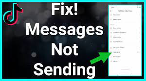How To Fix Tiktok Messages Not Working Sending Youtube