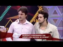 Apresentador de tv domingo legal às 11h animador de telas e tiozão da internet business: Luan Santana No Quadro Balao Da Sabrina Youtube