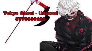 We have more than 2 milion newest roblox song codes for you. Tokyo Ghoul Opening Theme Roblox Id Youtube