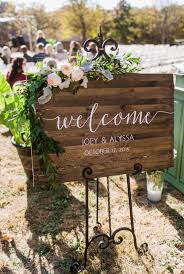 So Cute Wedding Signs For Your Big Day Under 40 Mywedding Wood Wedding Signs Wood Wedding Signs Rustic Wedding Welcome Signs