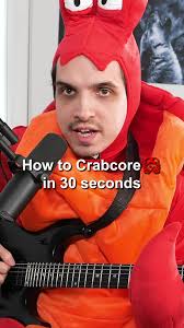 How to Crabcore in 30 seconds #metal #metalhead #metaltok #crabcore #m...
