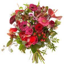 Een Warm Winterboeket Met Rode En Roze Bloemen Winterboeket Trendy Rood Valentijnsboeket Bloemen Bezorgen In Den Haa In 2020 Boeket Bloemen Bezorgen Roze Bloemen
