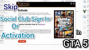 For any issues related to your rockstar social club account, please reach out to rockstar support here. How To Skip Activision Social Club Sign In In Gta 5 Youtube