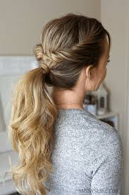 Easy Ponytails To Try This Summer See Mama Go