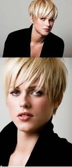 Coiffures Bouclées Coiffures Courtes Meches Blondes