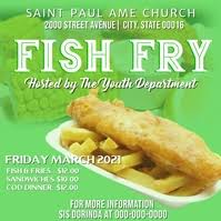 Amazon usually doesn't offer coupon codes. 380 Fish Fry Customizable Design Templates Postermywall