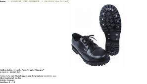 Onlineshop für karnevalskostüme und halloweenkostüme. Ranger Schuhe Gleich Springerstiefel Schule Gesetz Gefahr