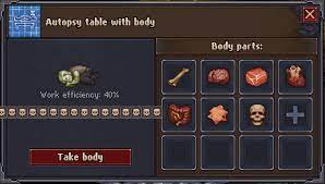 Embalming this is a set of skills that you will have to craft and work hard for to get the materials needed. Currently Best Available Zombie 16 White Skulls Graveyardkeeper