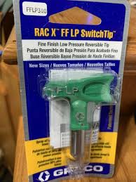 Graco Fflp310 Rac X Reversible Switchtip Spray Tip For Airless Paint Spray Guns