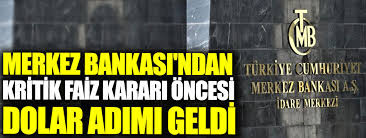 Politika faizinin %10,25'te sabit tutulmasının sonuçları ne olacak? Merkez Bankasi Ndan Kritik Faiz Karari Oncesi Dolar Adimi Geldi