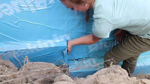 This is most common with poured concrete foundation walls that are just a few years old, with condensation most. Our Membrane Is Done Waterproofing Foundation Youtube