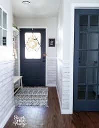 Entryway drifted gray narrow hall tree (set of 4). How To Turn A Closet Into A Mudroom Simple Made Pretty
