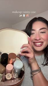 Brown Saie Makeup Bag