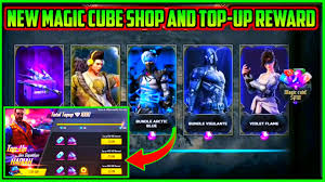 The reason for garena free fire's increasing popularity is it's compatibility with low end devices just as. Free Fire New Magic Cube Shop Event Diamond Top Up Reward Mg More Youtube