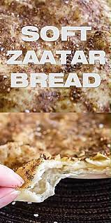 Lebanese Zaatar Bread Zatar Recipes Food Recipes