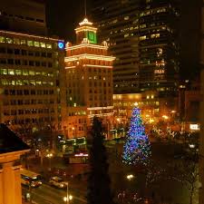 Pin By Downtown Pdx On Holiday Favorites Weekend In Portland Christmas In The City Holiday Christmas Tree