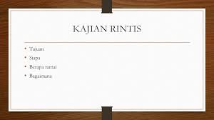 Dapatan kajian rintis ini dapat menentukan sama ada instrumen yang digunakan mempunyai nilai persoalan kajian kualitatif kuantitatif 1 adakah terdapat analisis kandungan daripada data. Nama Matric No Tarikh Pembentangan Ppt Download