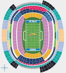 Arrowhead Stadium Seating Chart Chargers La Stadium Pricing