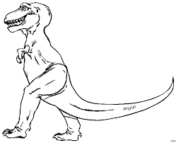 Sie haben vor jahrmillionen gelebt und doch faszinieren sie uns und unsere kids noch immer: Malvorlage Thyrannosaurus Rex Coloring And Malvorlagan