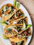 —yvonne molina, moreno valley, california Baked Fish Tacos With Green Onion Avocado Sauce Brooklyn Supper