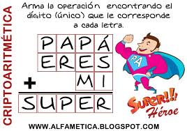 Una criptoaritmética a Papá. Y muchas... - "Retos Matematicos ...