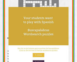 Buscapalabras Wordsearch Puzzles Tackk Word Search Teaching Spanish Puzzles