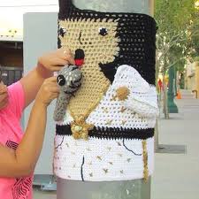 The upcoming mother's day would be a perfect excuse to tell your mom how much you love and appreciate her. Knithacker Elvis Presley Yarn Bomb Sighting His Facebook