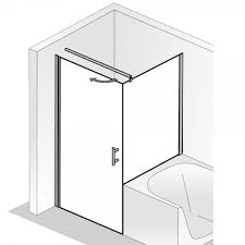 Hsk Favorit Nova Drehtur Mit Verkurzter Seitenwand Neben Badewanne