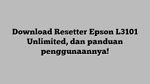 Druid, sang raja para monster yang berhasil selamat dalam seribu. Download Resetter Epson L3101 Unlimited Dan Panduan Penggunaannya