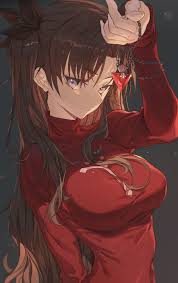 Long Hair Curvy Brunette Hong Fate Series Fate Stay Night Fate Stay Night Unlimited Blade Works Anime Girls Red Sweater Jewelry Twintails Black Ribbons 2d Vertical Tohsaka Rin Anime Fan Art 2480x3946 Wallpaper Would you like to change the currency to euros (€)? long hair curvy brunette hong fate